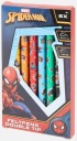 Fixky, fixky, obojstranne fixky, Spiderman Marvel set, 8 kusov