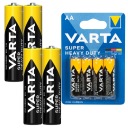 Batérie VARTA SUPER HEAVY DUTY AA R6 4 ks