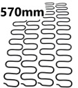 Vlnová pružina ZIG-ZAG A 570mm 1 ks lôžkový gauč