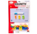 Magnetická a nasucho stierateľná tabuľa + čísla