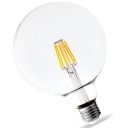 VEĽKÁ LED ŽIAROVKA FILAMENTOVÁ LED EDISON RETRO 8W E27 G125 NEUTRÁLNA FARBA