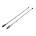okrúhle zábradlie pre SYSTEM BOX - TR10-400MM AMIX TR10-400 LUX METALIK