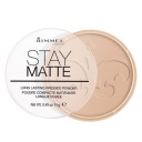 Rimmel Stay Matte Púder lisovaný púder 005 Silky Beige 14g