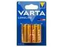 ALKAICKÁ BATÉRIA C 1,5 LR14 Varta LONGLIFE DURABLE STRONG SET