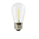 E27 S14 1W retro teplá LED festónová žiarovka