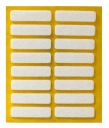 Samolepiace plstené podložky, biele, 10x40, 16 ks