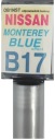 NISSAN B17 MONTEREY BLUE FARBA Scratch TOUCH