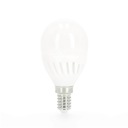 LED žiarovka 9W E14 teplá biela 3000K GULIČKOVÉ keramické telo