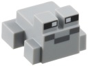 LEGO 3128pb02 Minecraft svetlosivá žaba (1g)