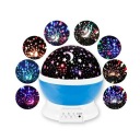 ROTAČNÁ NOČNÁ LAMPA STARS SKY PROJECTOR 2v1