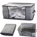 Priestranný box, veľký organizér na uloženie posteľnej bielizne, 45x30x20