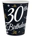 HAPPY BIRTHDAY PAPIEROVÉ POHÁRKY 30 šálok, 6 ks