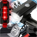 LED CYKLISTIKA PREDNÁ + ZADNÁ - VODEODOLNÁ - SET - CE