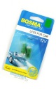 Bosma žiarovky zelené 12V 1*Led Standard T10 2 kusy