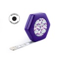 Centimetrový meter s magnetom, 150 cm, fialový