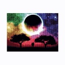 Diamantové vyšívanie Diamond 30x40cm Night DPX-15635