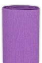 Krčený hodvábny papier - fialový, 50 x 200 cm