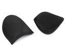Ramenné vložky na ramená 14mm čierny PAIR