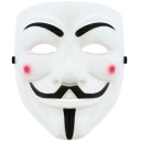 ANONYMNÁ MASKA VENDETTA KOSTÝM BIELY