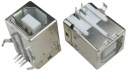 USB B zásuvka pre tlač, biela /0640