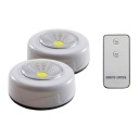 BEZDRÔTOVÁ LAMPA LED LAMPA S BATÉRIOVÝM DIAĽKOVÝM OVLÁDANÍM