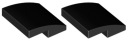 LEGO Bevel Rounded 2x2 čierna 15068/6053077 x2
