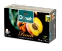 Čierny čaj Dilmah Peach 20 vrecúšok
