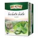BIG ACTIVE WHITE čaj, ochutený ALOE, express, 20 OBÁLOK