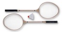 Bedmintonová drevená raketoplánová raketa 1b