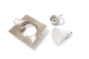 HALOGÉN SVETLO SATÉN + LED 6W + GU10 SET