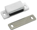 Magnetická západka na nábytok BIELA ​​58 x15