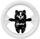 AKUKU Medvedík, otočný, kontrastný hrkálka, 0m+