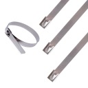 Nerezové príchytky INOX 362x4,6 (10 ks) AISI 304