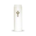 Parafínová vložka do sviečky Decorated Cross 105h