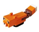 LEGO MINECRAFT POSTAVA ČLOVEKA - LÍŠKA Č. minefox02