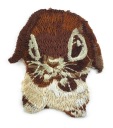 TERMO náplasť RABBIT, nažehľovačka, 4cm