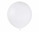 Biely pastelový balón Gemar guľa 48 cm - 1 ks.