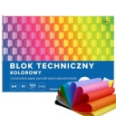 Školská technická podložka A4, 10 farebných listov