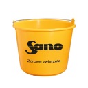 Plastové vedro Sano 12 L, pevná kovová rukoväť