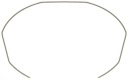 Korčeková pružinová skupina, dĺžka 62 mm, šírka 56,5 mm, ø 1 mm