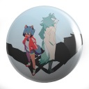Úplne nové zvieracie BNA Anime Pins na výber