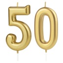 TORTOVÉ SVIEČKY ČÍSLA ČÍSLA 50 50 NARODENINOVÝ JUBIL