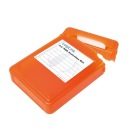 Ochranný box na 3,5 palcový HDD, oranžový