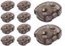 ZARÁŽKA LINKY KONCOVÁ PLAMEŇOVÁ SVORKA 3mm - 10 ks