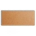 šedý základný košík dno 22x49cm HDF obdĺžnik