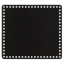 čierny základný košík dno 28x31cm HDF obdĺžnik