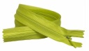 Pevný skrytý zips pistáciový 22 cm