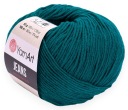 Jeans YarnArt priadza, farba C. ZELENÁ 63
