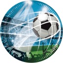 PAPIEROVÉ TANIERE FUTBALOVÝ ZÁPAS 23 CM 8 KS.