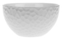 PORCELÁNOVÁ MISKA NA ŠALÁT, BIELA, 450 ML